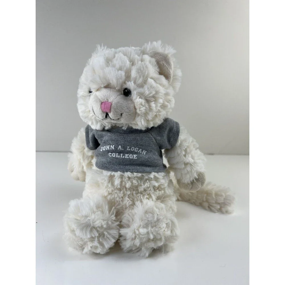 John A Logan College Carterville Illinois Stuffed Animal Kitty Cat Plush Gift